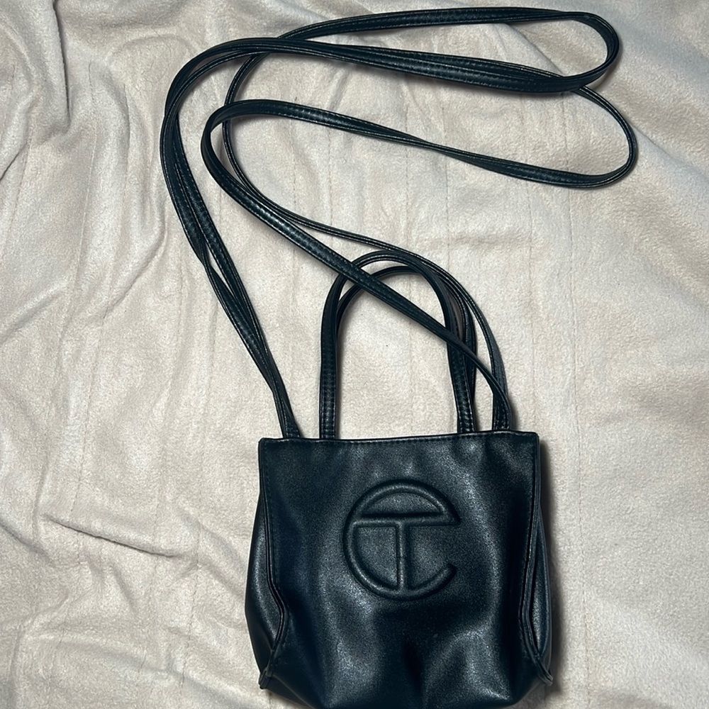 Tailgate black small shopping bag